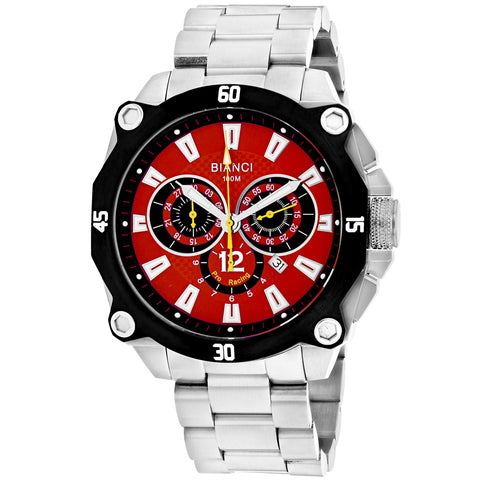 Roberto Bianci Men's Enzo Red Dial Watch - RB71010