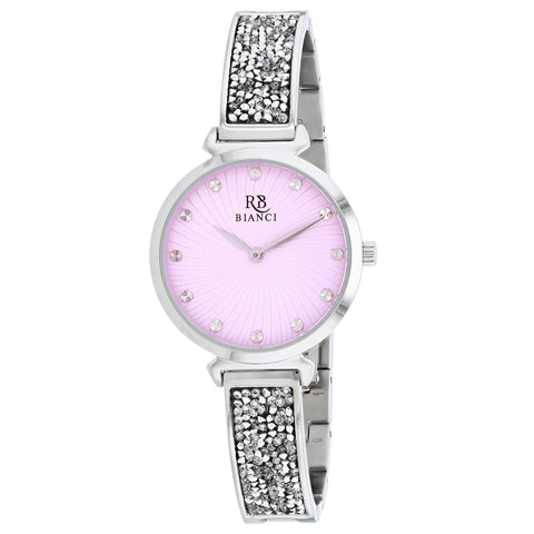 Roberto Bianci Women's Brillare Pink Dial Watch - RB0201
