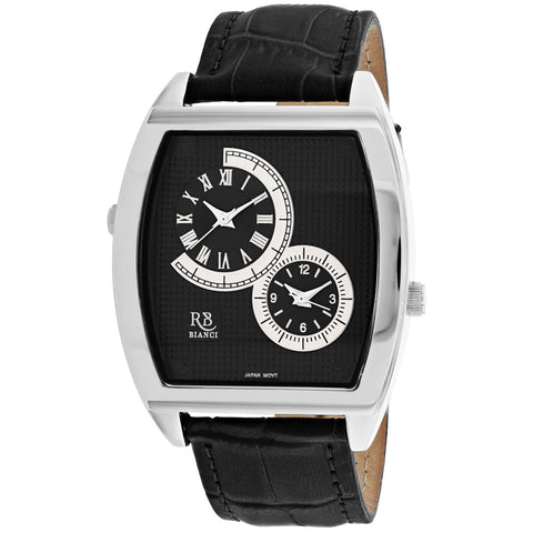 Roberto Bianci Men's Benzo Black Dial Watch - RB0741