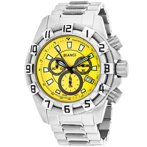 Roberto Bianci Men's Placenza Yellow Dial Watch - RB70642