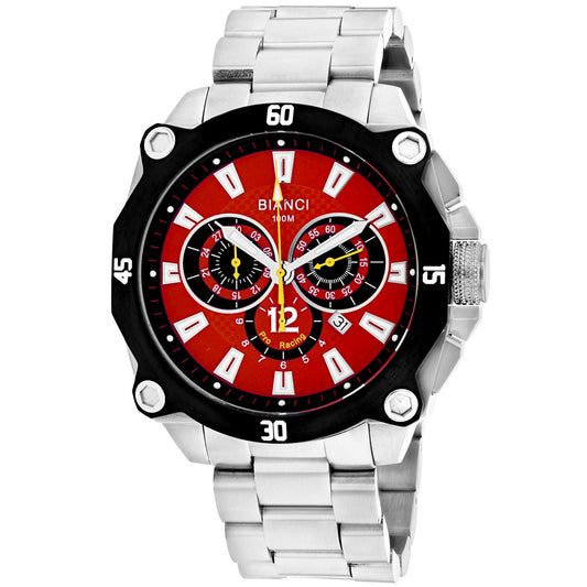 Roberto Bianci 1861LEA_BLK Eleganza Chronograph, Da Uomo Roberto Bianci 1861LEA_BLK Eleganza Chronograph, Da Uomo